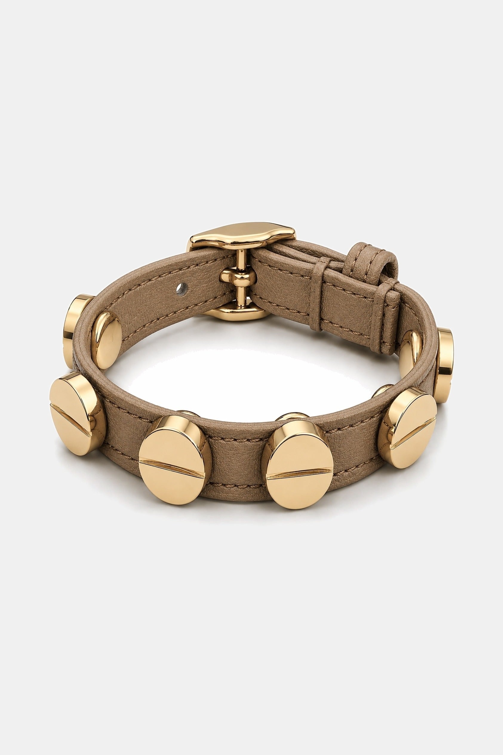 Screw Bracelet Praline - Yellow Gold