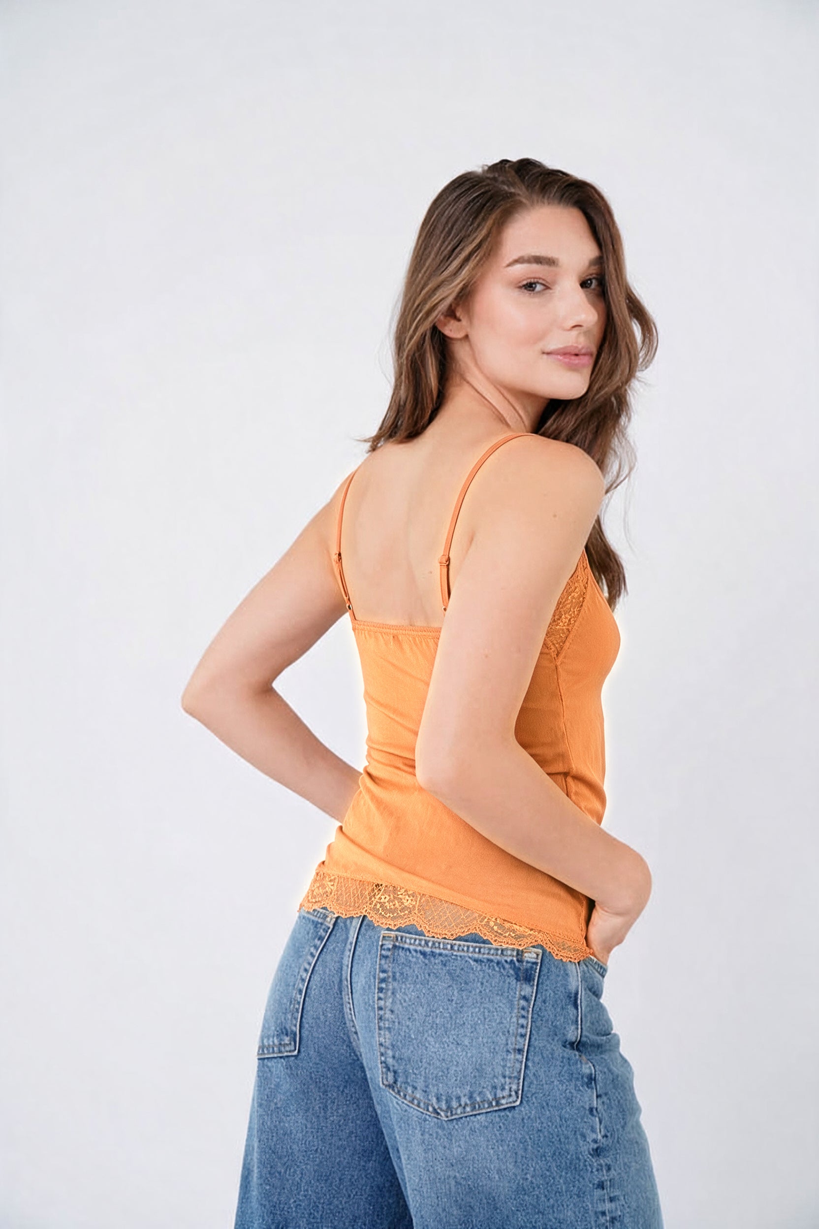 TESSET TOP LACE 26 TERRACOTA