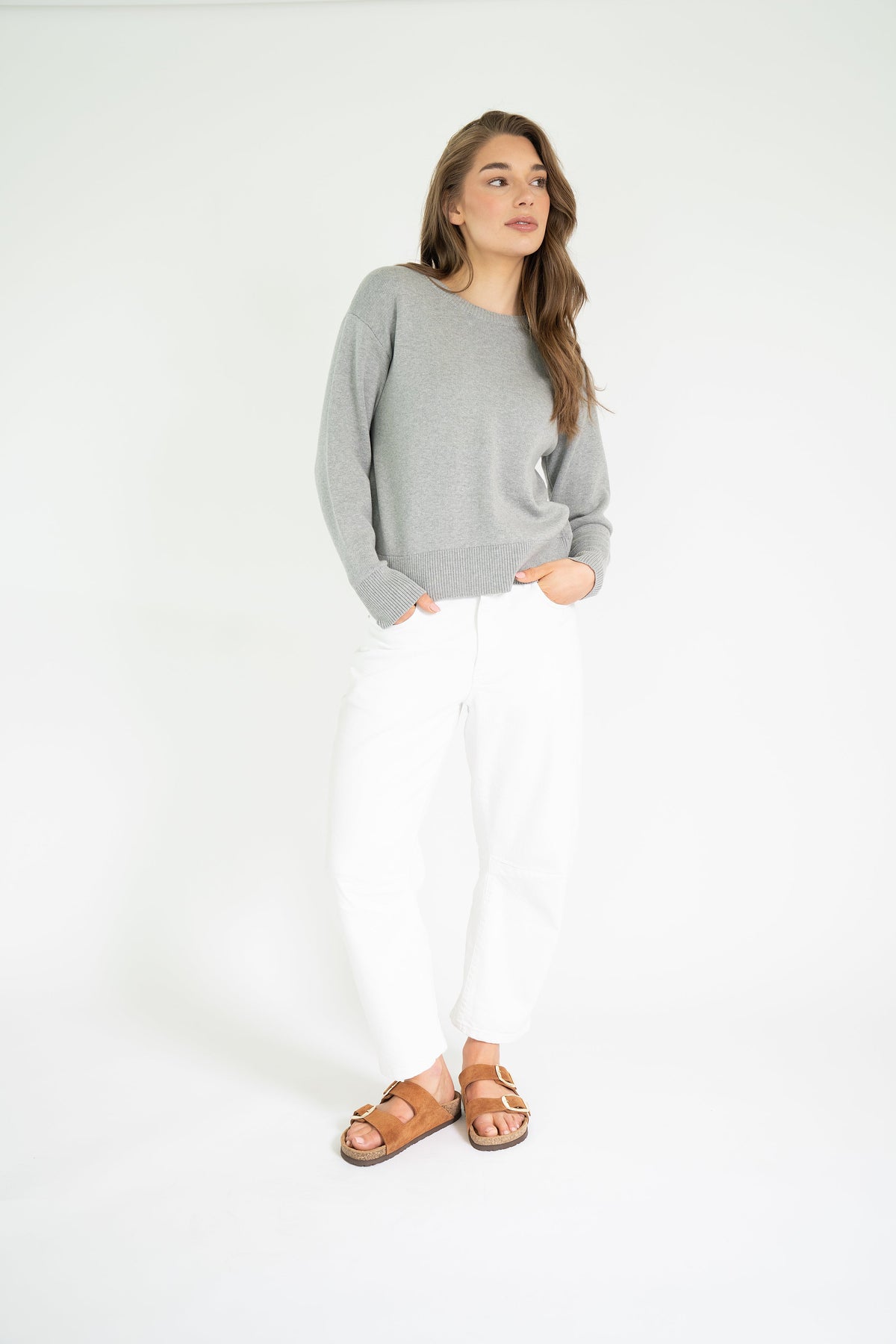 JAYDEN KNIT 26 GREY