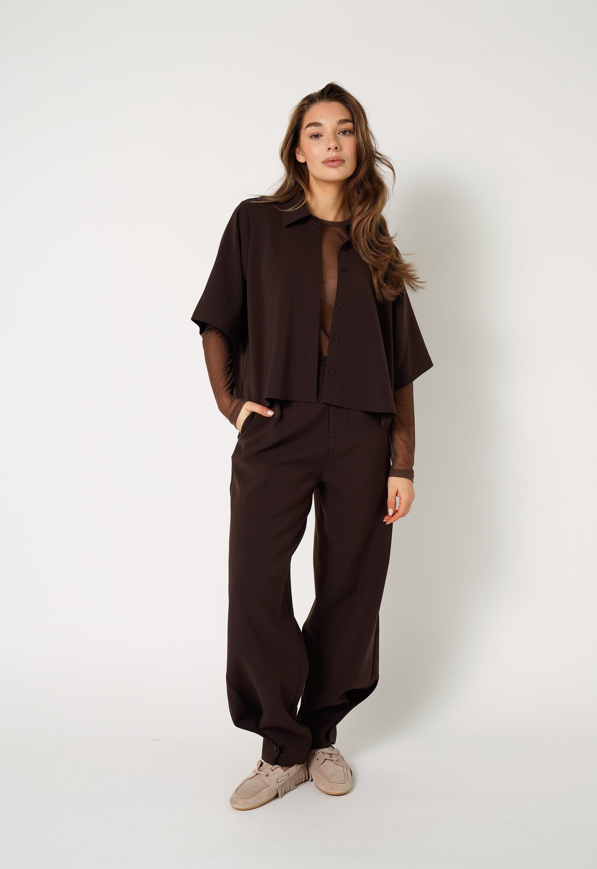 LOUA Pantalon TRVL Warm Brown