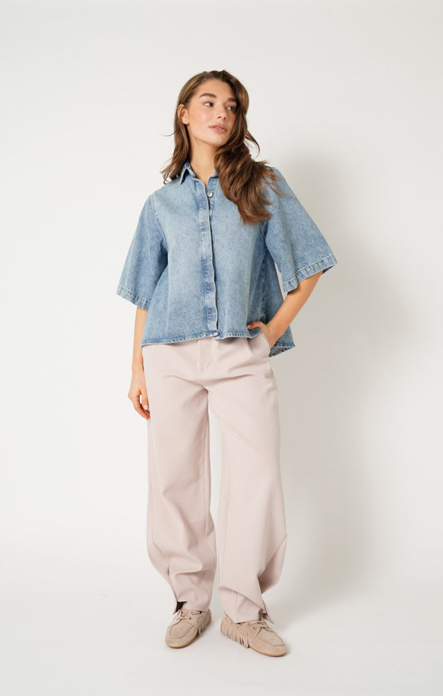 LOUA Pantalon TRVL Beige Creme