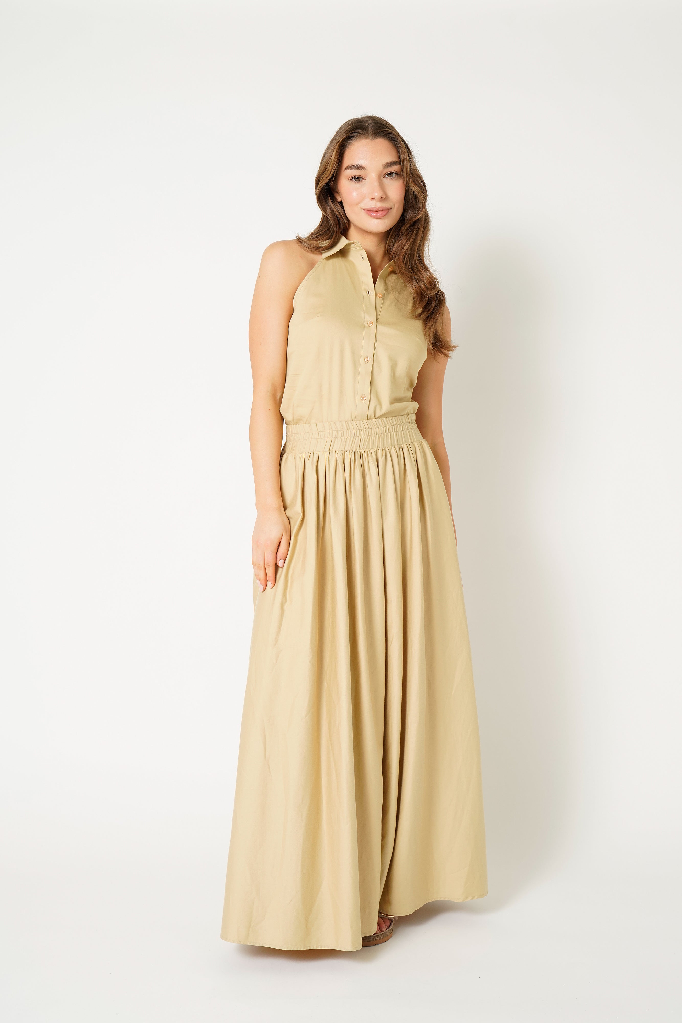 LUCIA BLOUSE RNBW Creme