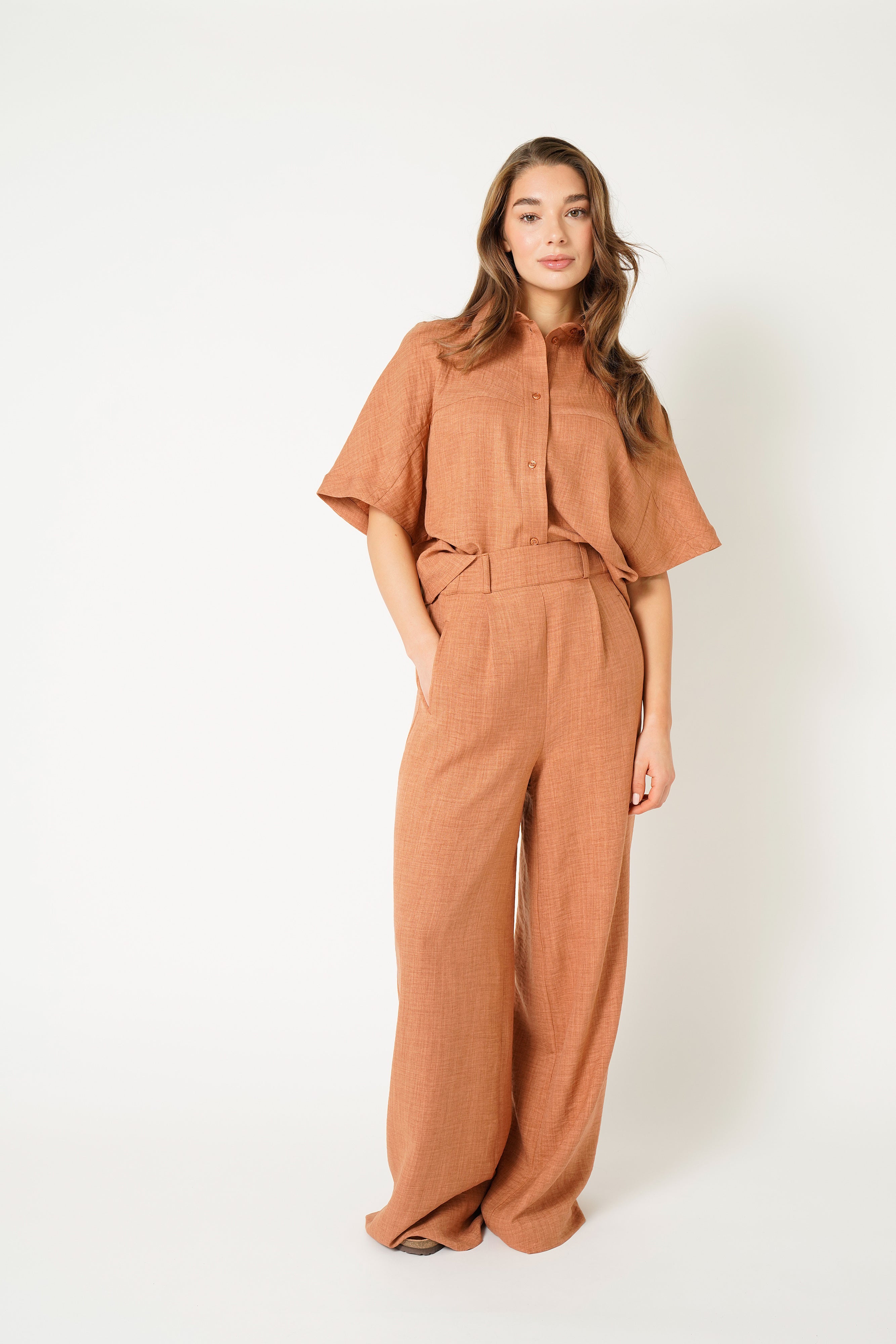 JILDAU TROUSER 26 Cognac