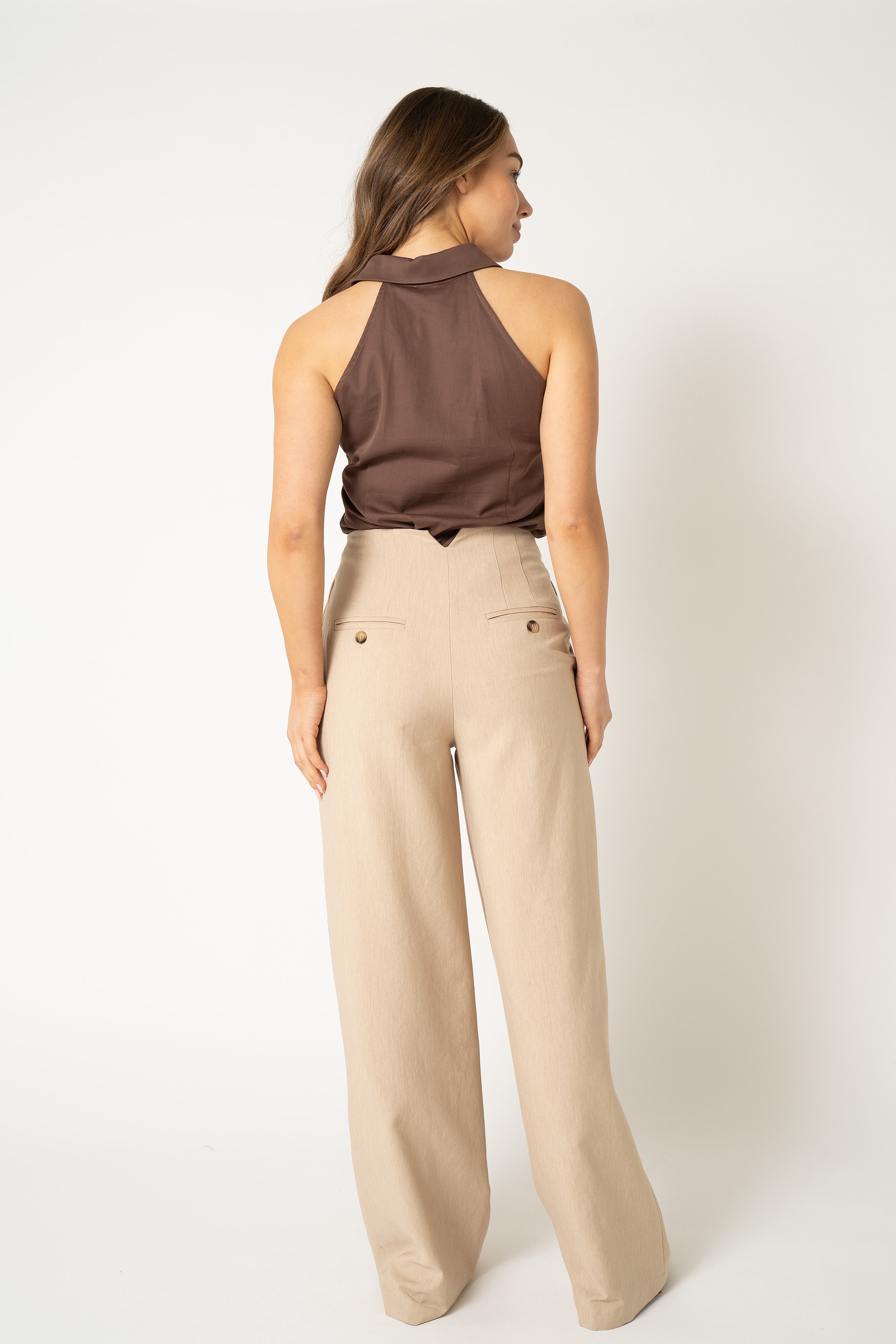 SCOTTIE PANTALON Beige Allegra
