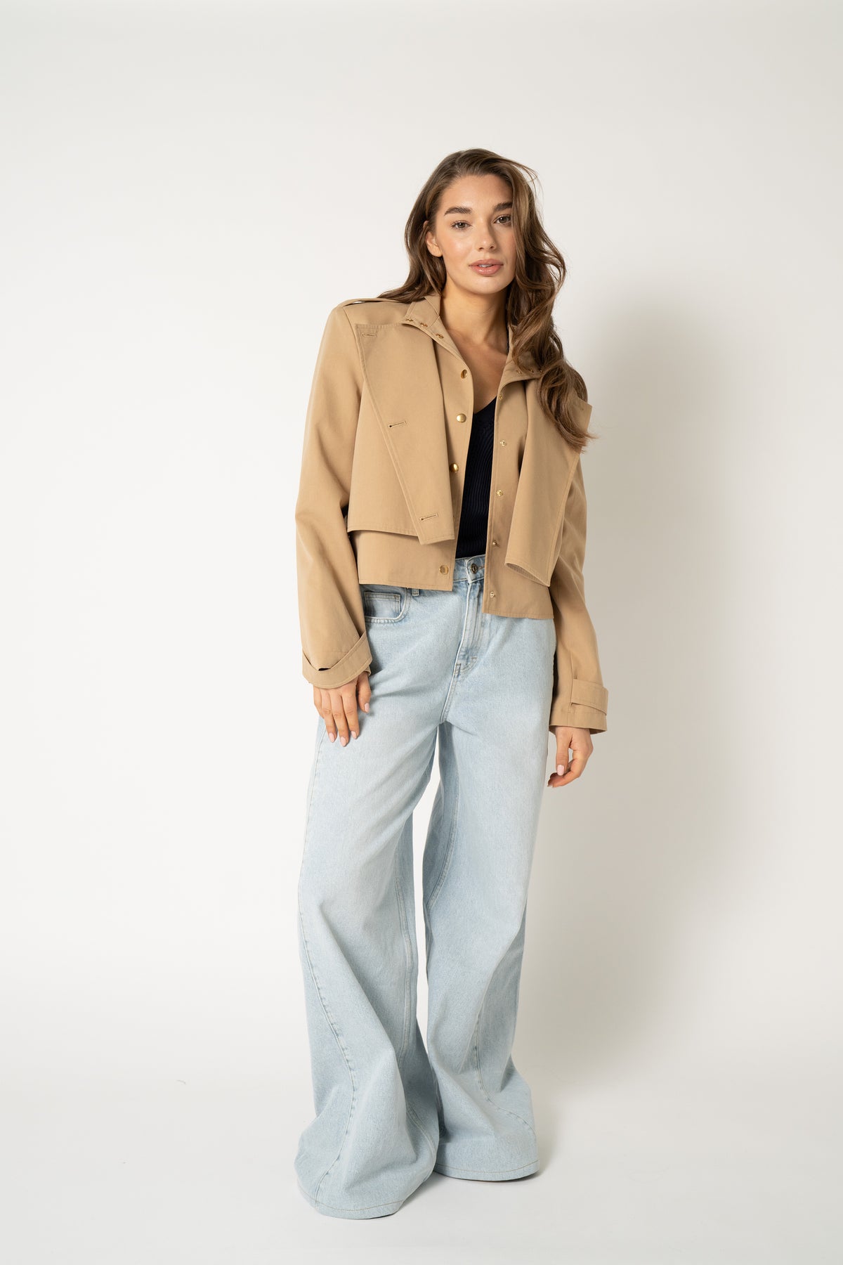 MIA DENIM JEANS Light Snow Wash Blue
