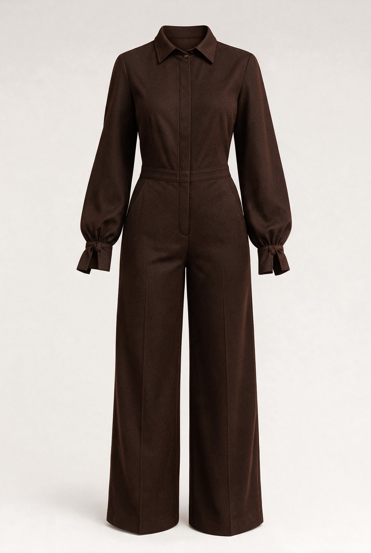 AI: IMENNY JUMPSUIT DARK BROWN (ghost)