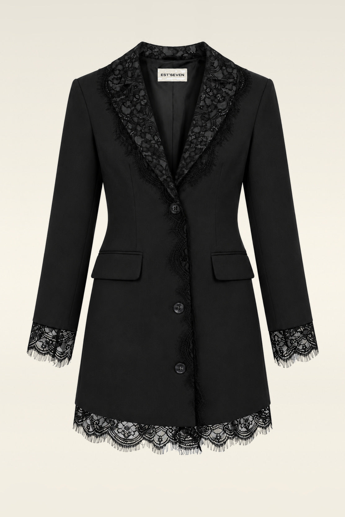 JOEY BLAZER DRESS BLACK