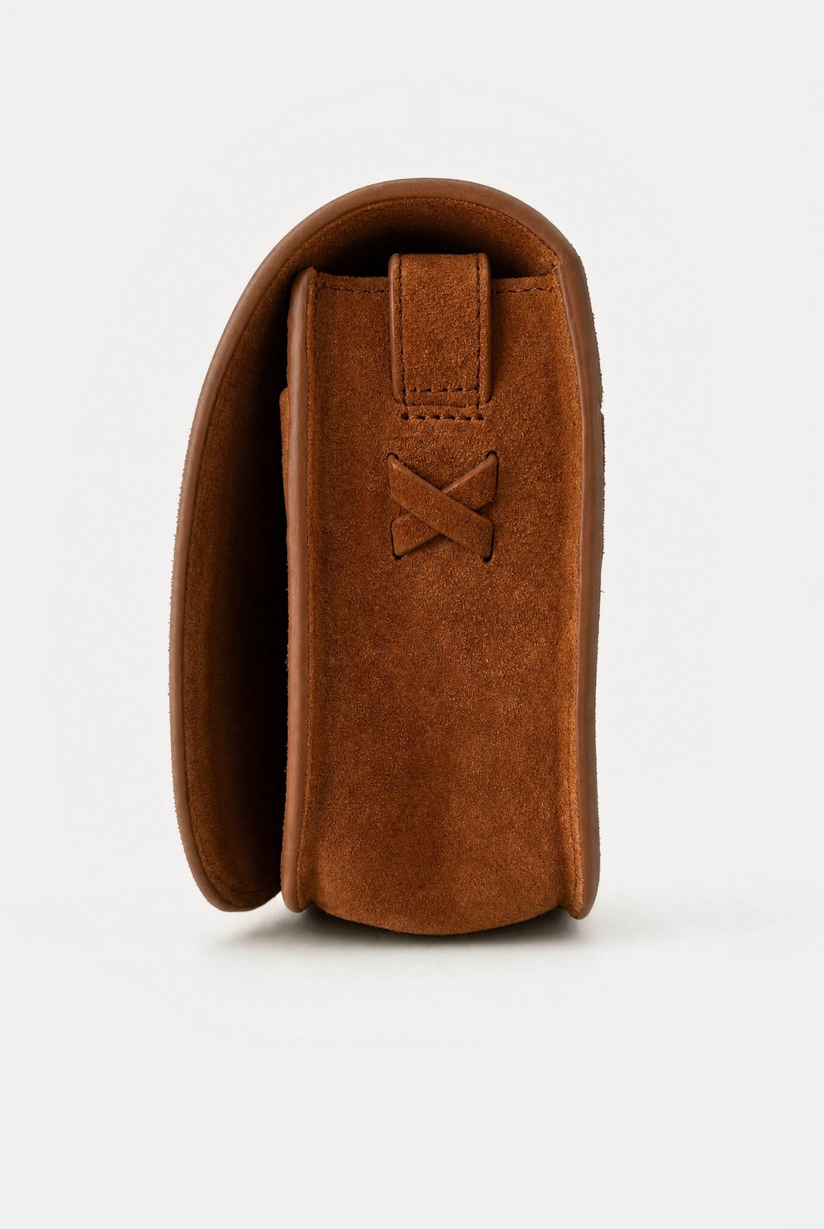 NOE BAG COGNAC SUÈDE — Seitenansicht