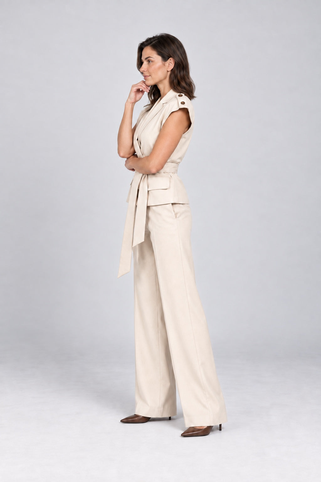 SIRAL TOP BEIGE — productfoto 2
