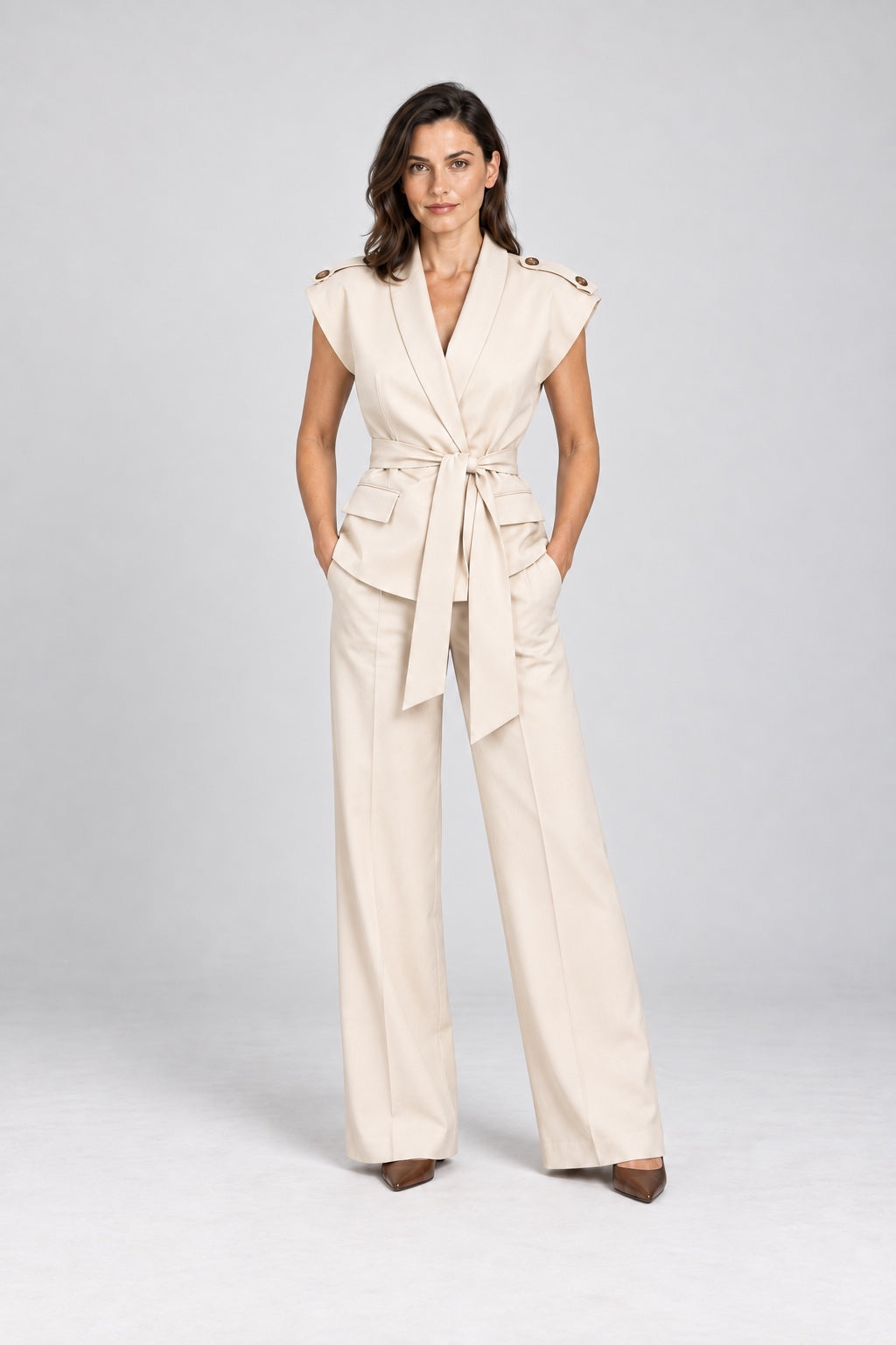 SIRAL TOP BEIGE — productfoto 5